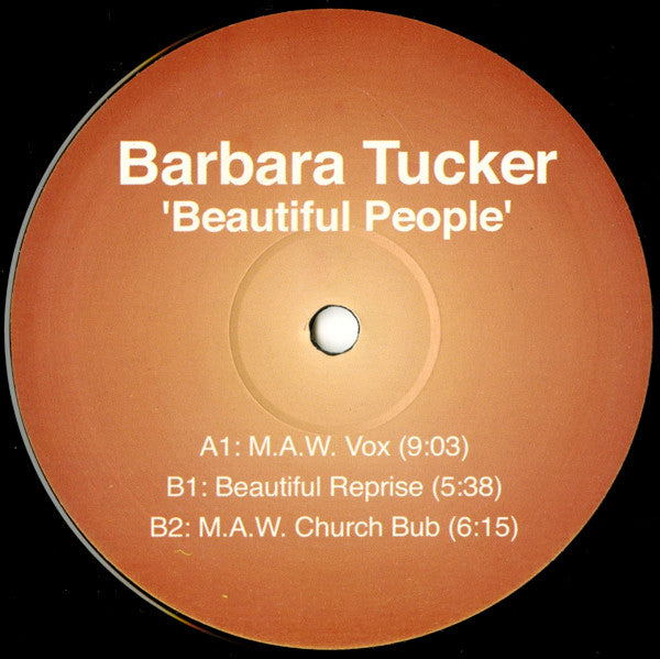 Barbara Tucker : Beautiful People (12")