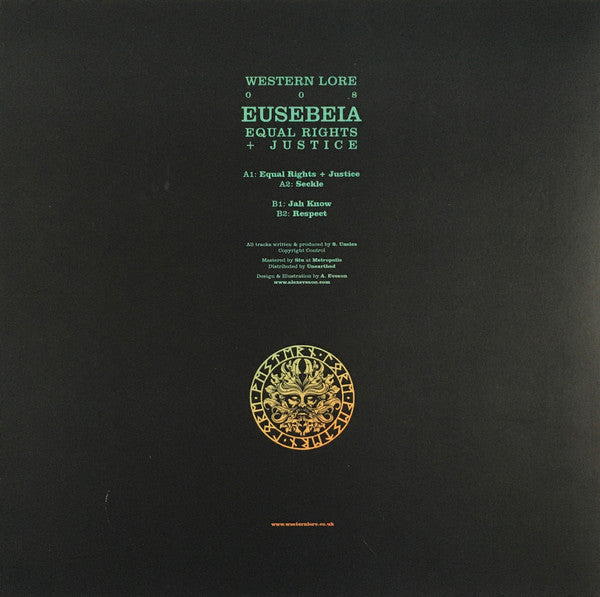 Eusebeia : Equal Rights + Justice (12", EP)