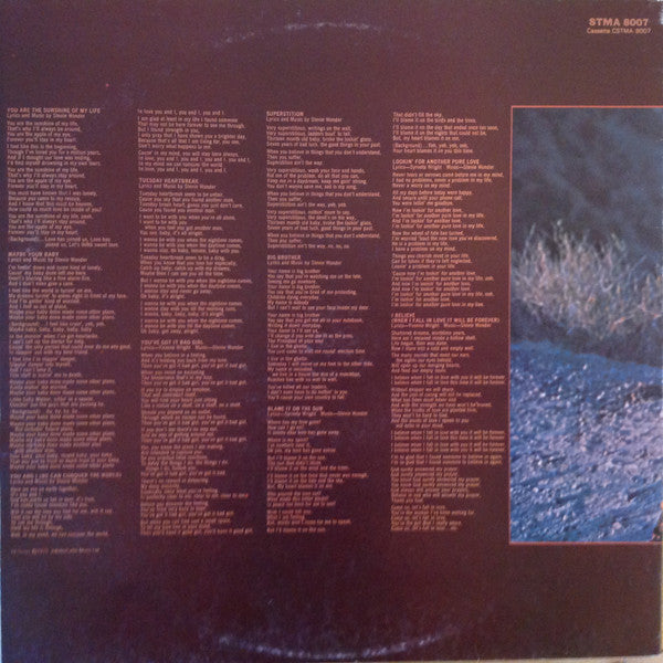 Stevie Wonder : Talking Book (LP, Album, RE, Gat)