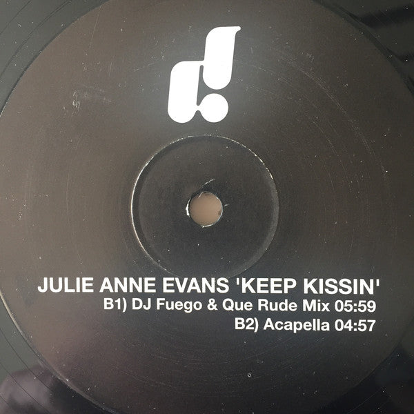Julie Anne Evans : Keep Kissin (12", Ltd, Promo)