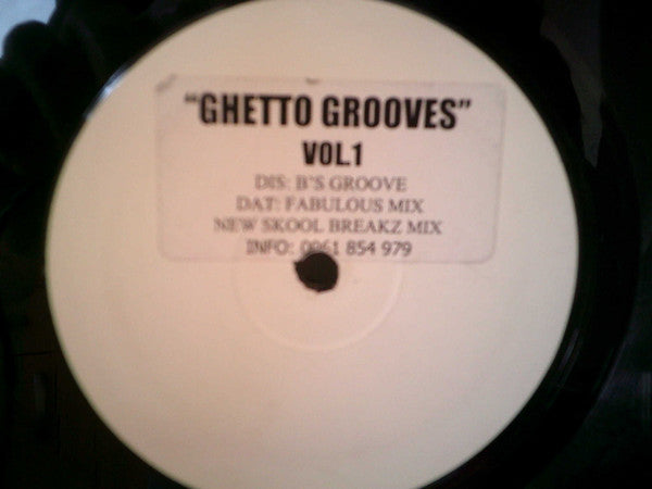 Mr.Fabulous : "Ghetto Grooves" Vol 1 (12", Unofficial, W/Lbl, Sti)