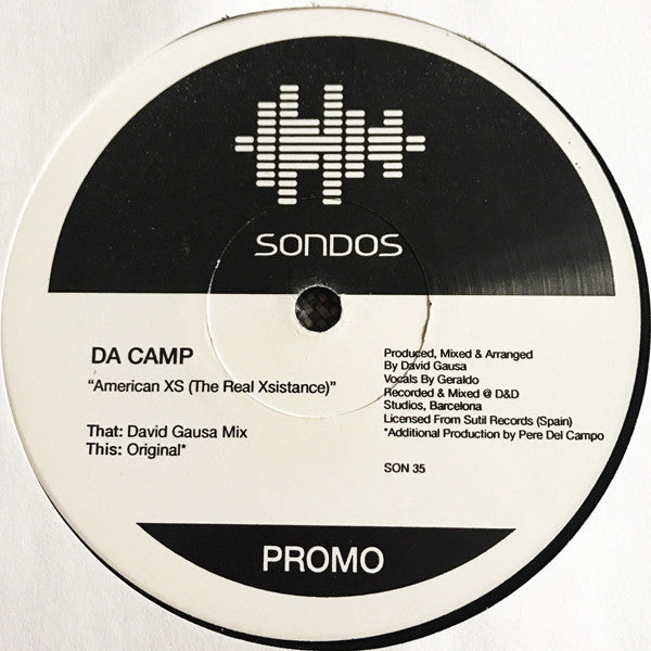 Da Camp : American XS (The Real Xsistance) (12", Promo)