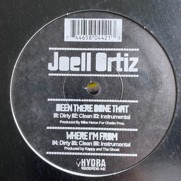 Joell Ortiz : Street Knowledge / Been There Done That / Where I'm From (12")
