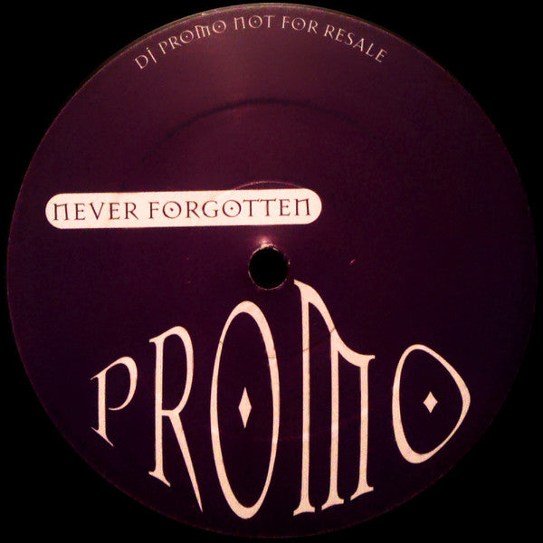 Dj Pooch vs Leftfield : Never Forgotten (12", S/Sided, Unofficial)