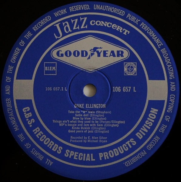 Duke Ellington / Bobby Hackett : Jazz Concert (LP, Album)