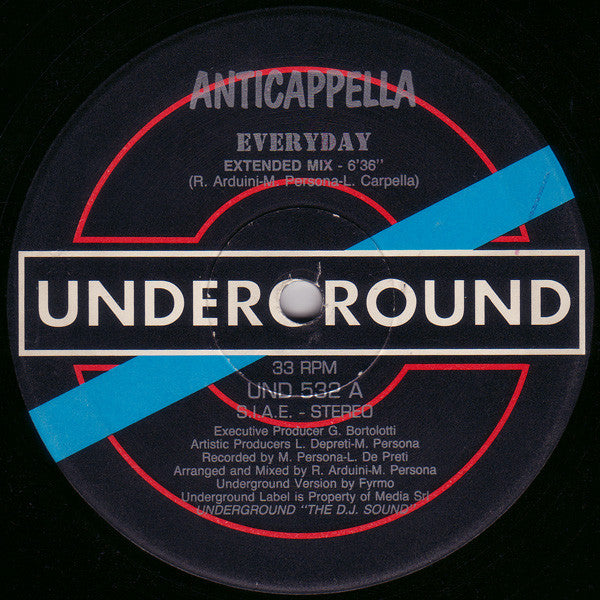 Anticappella : Everyday (12")