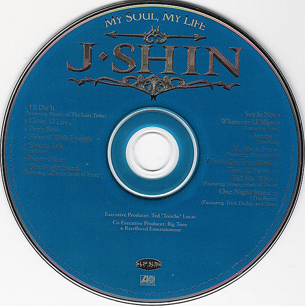 J-Shin : My Soul, My Life (CD, Album)