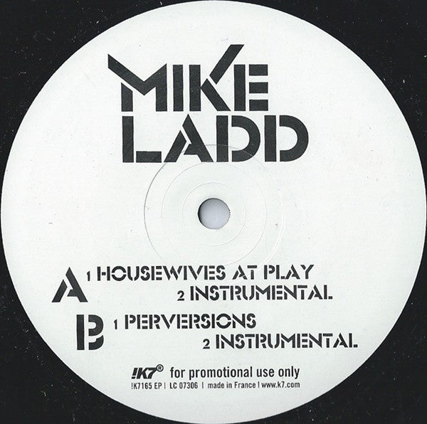 Mike Ladd : Housewives At Play (12", EP, Promo)