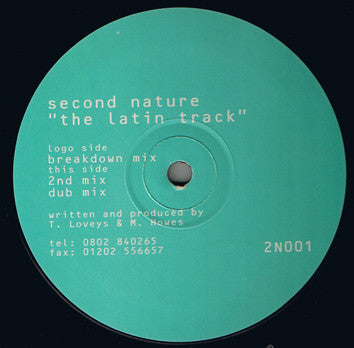 Second Nature : The Latin Track (12")
