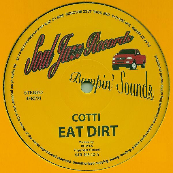 Cotti Vs Chefal : Eat Dirt / Latest Technology (12")