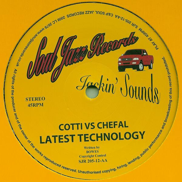 Cotti Vs Chefal : Eat Dirt / Latest Technology (12")