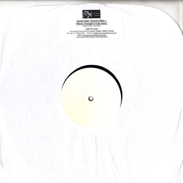 Levan Feat. Connie Abbe : Never Thought I'd Be Here (12", Promo, W/Lbl)
