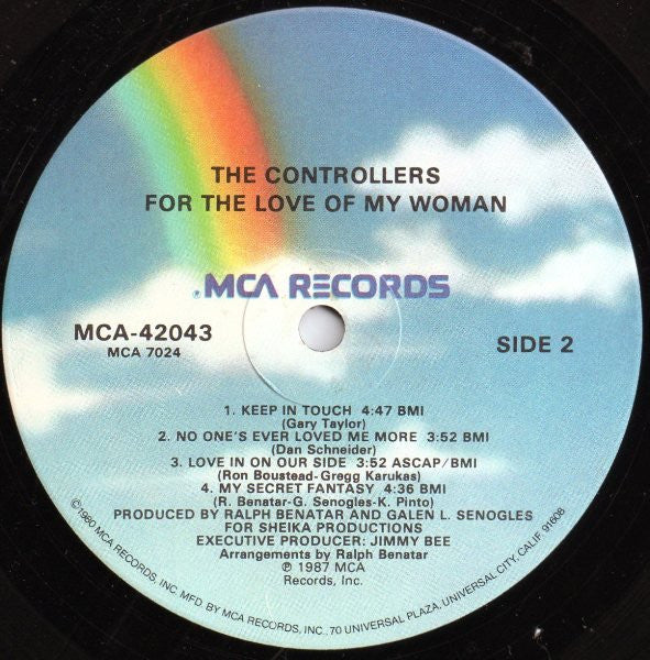 The Controllers (2) : For The Love Of My Woman (LP, Album)