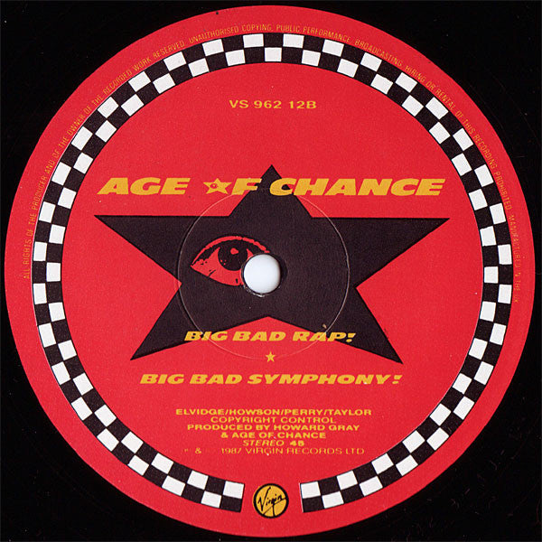 Age Of Chance : Who's Afraid Of The Big Bad Noise? (Dance Power Mix) (12", EP)