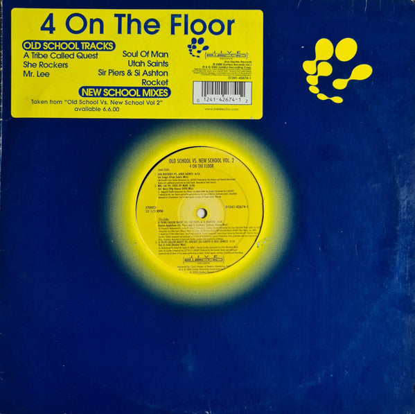 Various : Old School Vs. New School Vol. 2 (4 On The Floor) (12", Comp)