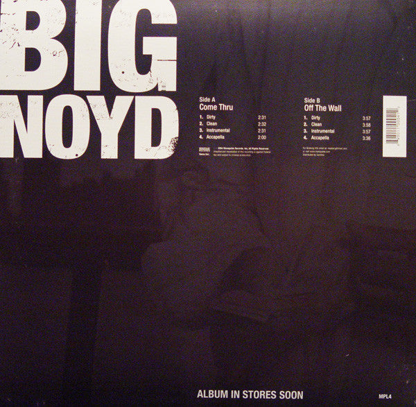 Big Noyd : Come Thru (12")