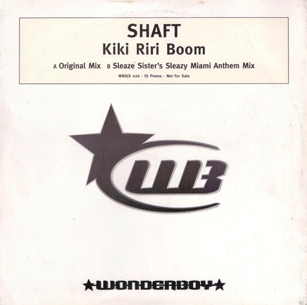 Shaft : Kiki Riri Boom (12", Promo)