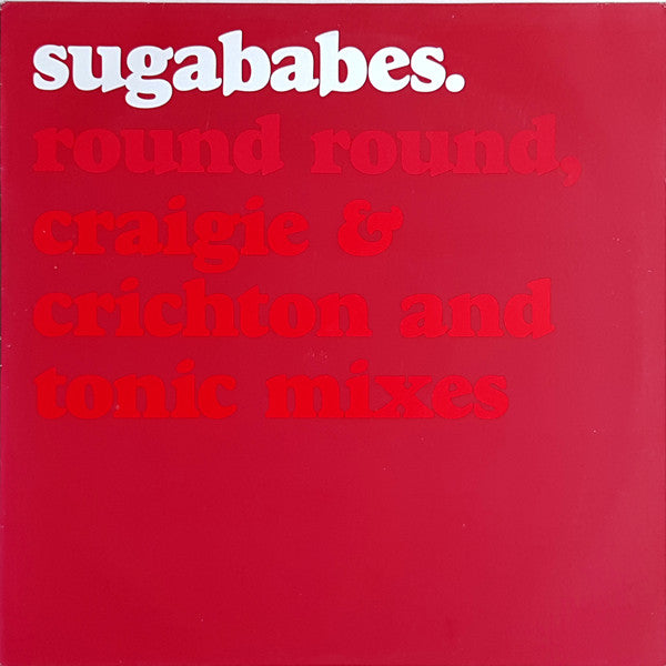 Sugababes : Round Round (12", Promo)