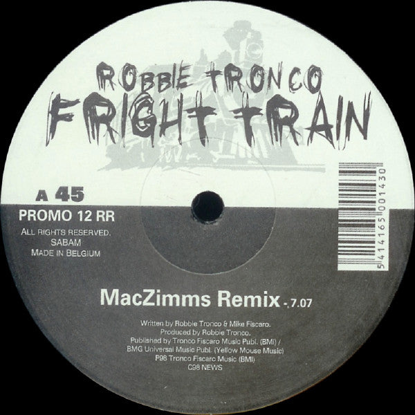 Robbie Tronco : Fright Train (12")