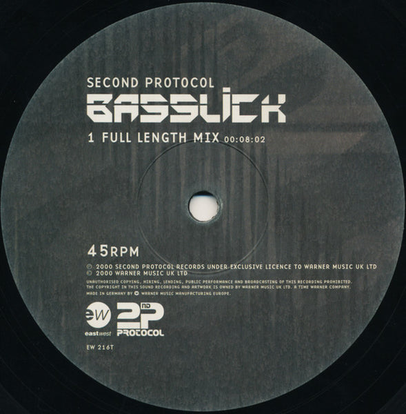 Second Protocol : Basslick (12")
