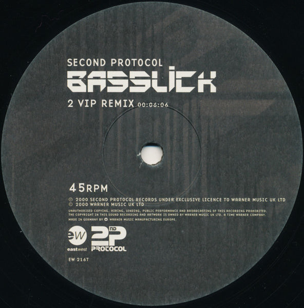 Second Protocol : Basslick (12")