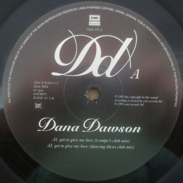 Dana Dawson : Got To Give Me Love (12")