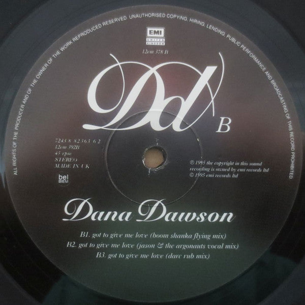 Dana Dawson : Got To Give Me Love (12")