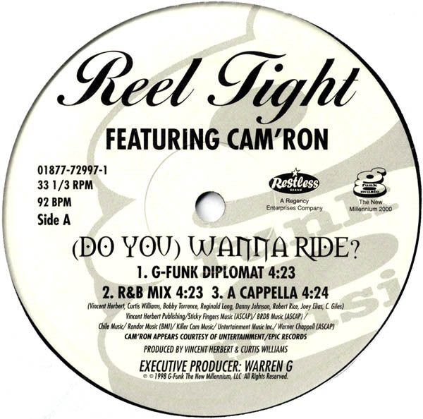 Reel Tight Feat. Cam'ron : (Do You) Wanna Ride? (12", Single)