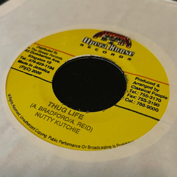 Nutty Kutchie* : Thug Life (7")