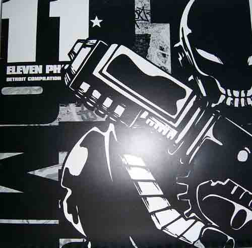 Various : Eleven Phases - Detroit Compilation (2xLP, Comp)