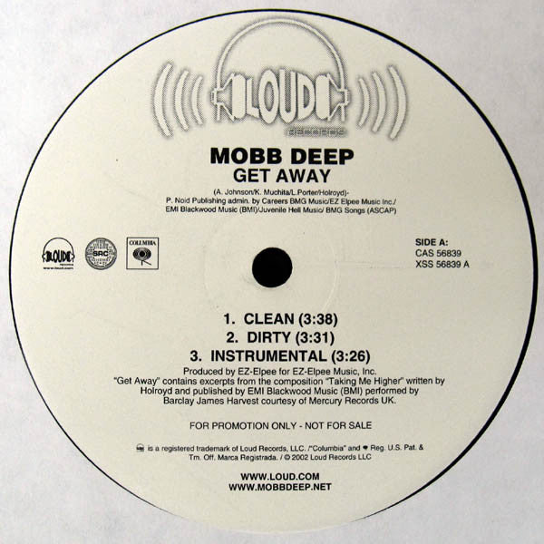Mobb Deep : Get Away (12", Promo)