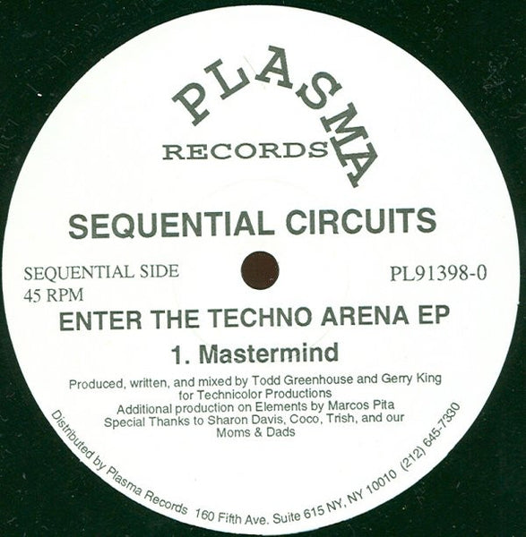 Sequential Circuits : Enter The Techno Arena EP (12", EP)