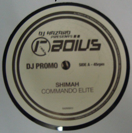 Shimah : Commando Elite / Magnetosphere (12", Promo)