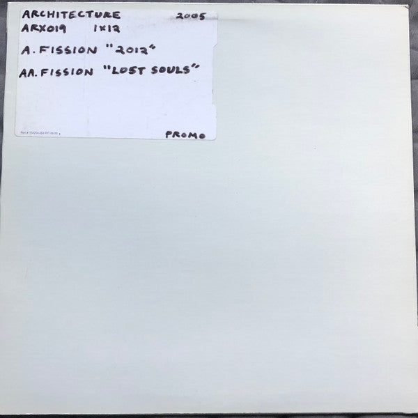 Fission : 2012 / Lost Scrolls (12", W/Lbl)