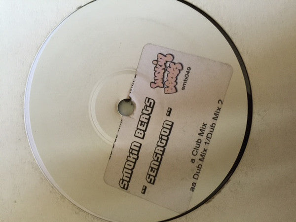 Smokin Beats : Sensation (12", Promo, W/Lbl, Sti)