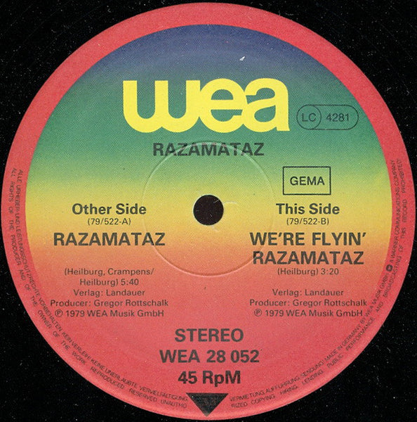 Razamataz : Razamataz (12")