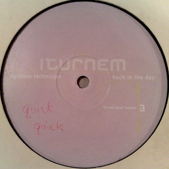 Ignition Technician : Back In The Day (12")