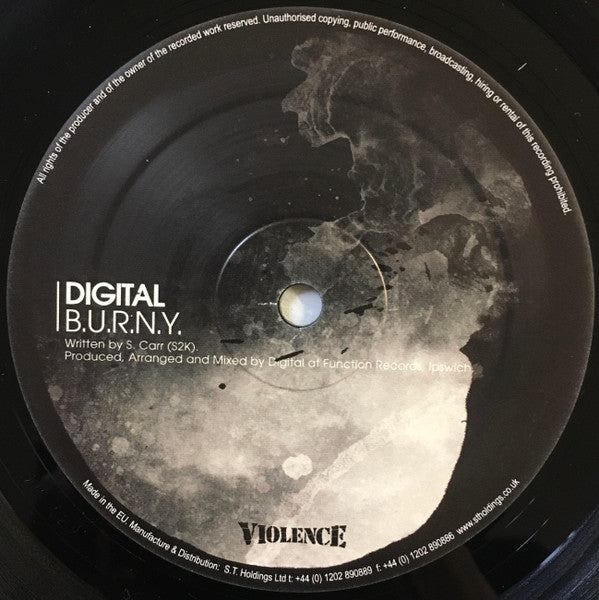 Total Science & Digital : S.O.S. / B.U.R.N.Y (12", Promo)