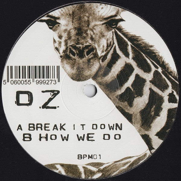 DZ (3) : Break It Down / How We Do (12")