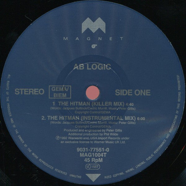 AB Logic : The Hitman (12")