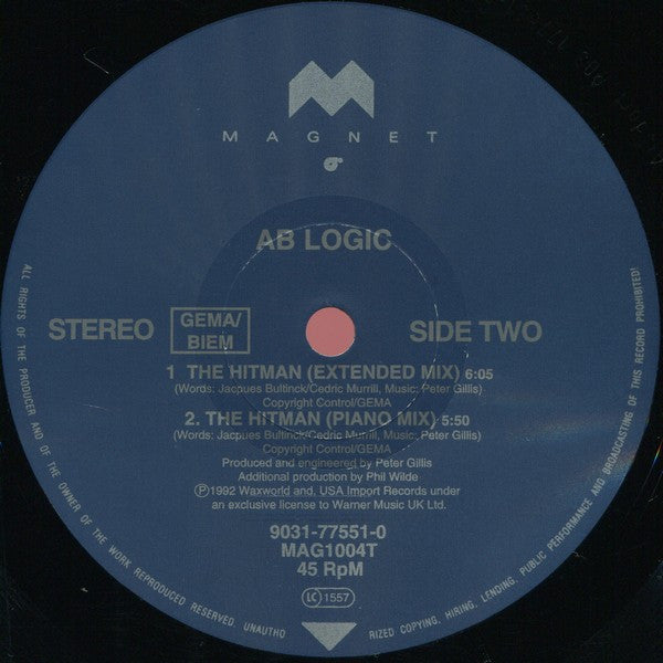 AB Logic : The Hitman (12")