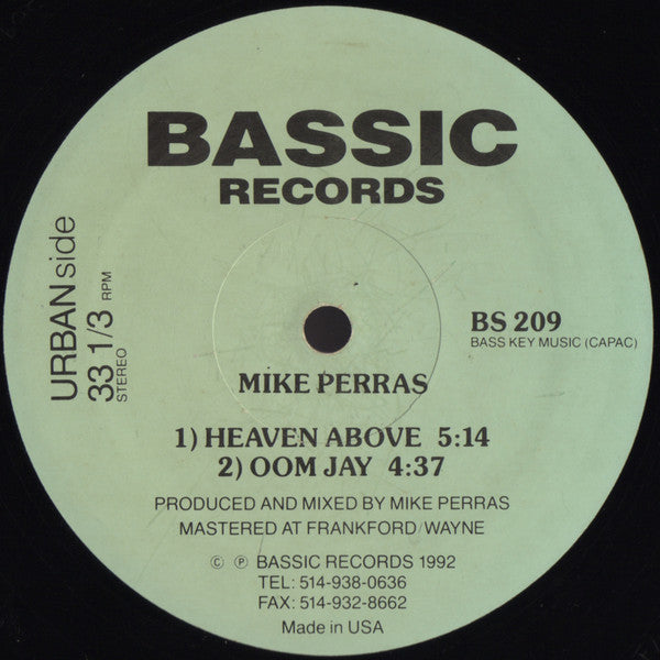 Mike Perras : You're A Dreamer (12", Tur)