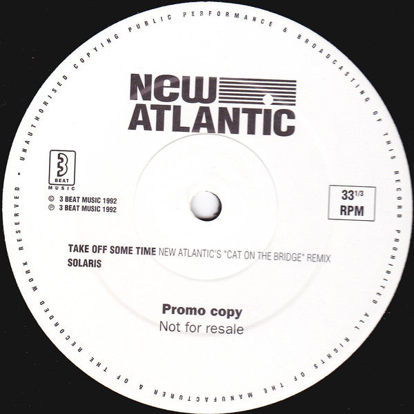 New Atlantic : Take Off Some Time (2x12", Promo)