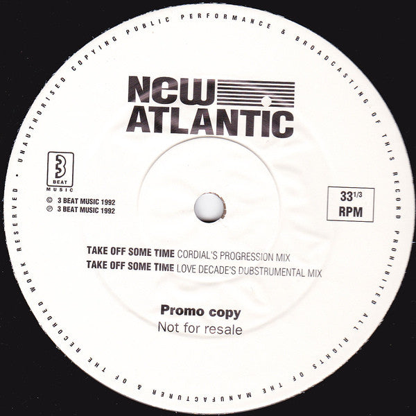 New Atlantic : Take Off Some Time (2x12", Promo)