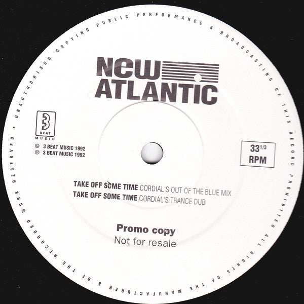 New Atlantic : Take Off Some Time (2x12", Promo)