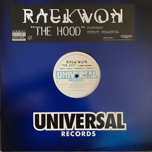 Raekwon : The Hood / Clientele Kidd (12", Promo)