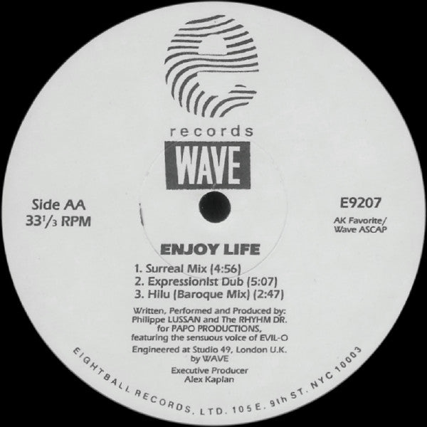 Wave : Enjoy Life (12")