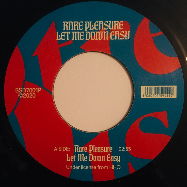Rare Pleasure : Let Me Down Easy (7", RSD, RE)