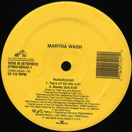 Martha Wash : Runaround (12")