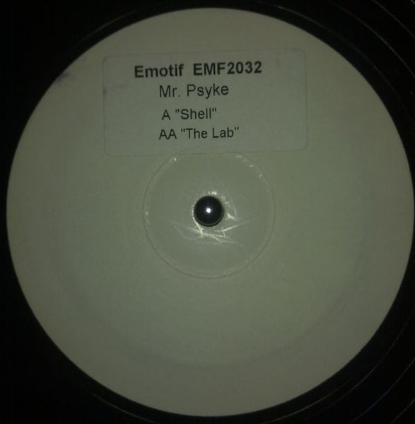 Mr. Psyke : Shell / The Lab (12", Promo, W/Lbl)